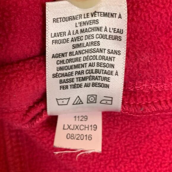 Prince & Fox Full Zip Fleece Jacket Pink Women's Size S - Picture 11 of 11